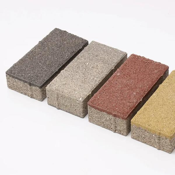 Zjt Environmental Friendly Red Noise Reduction Water Permeable Pavers