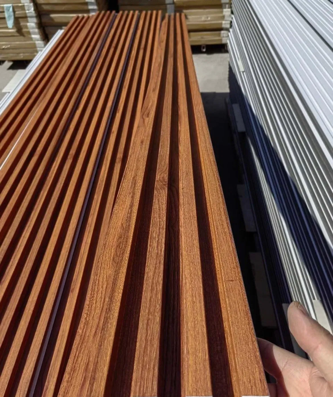 Eco-Friendly Interior Exterior Decorative WPC Wood Plastic Composite Wall Panel