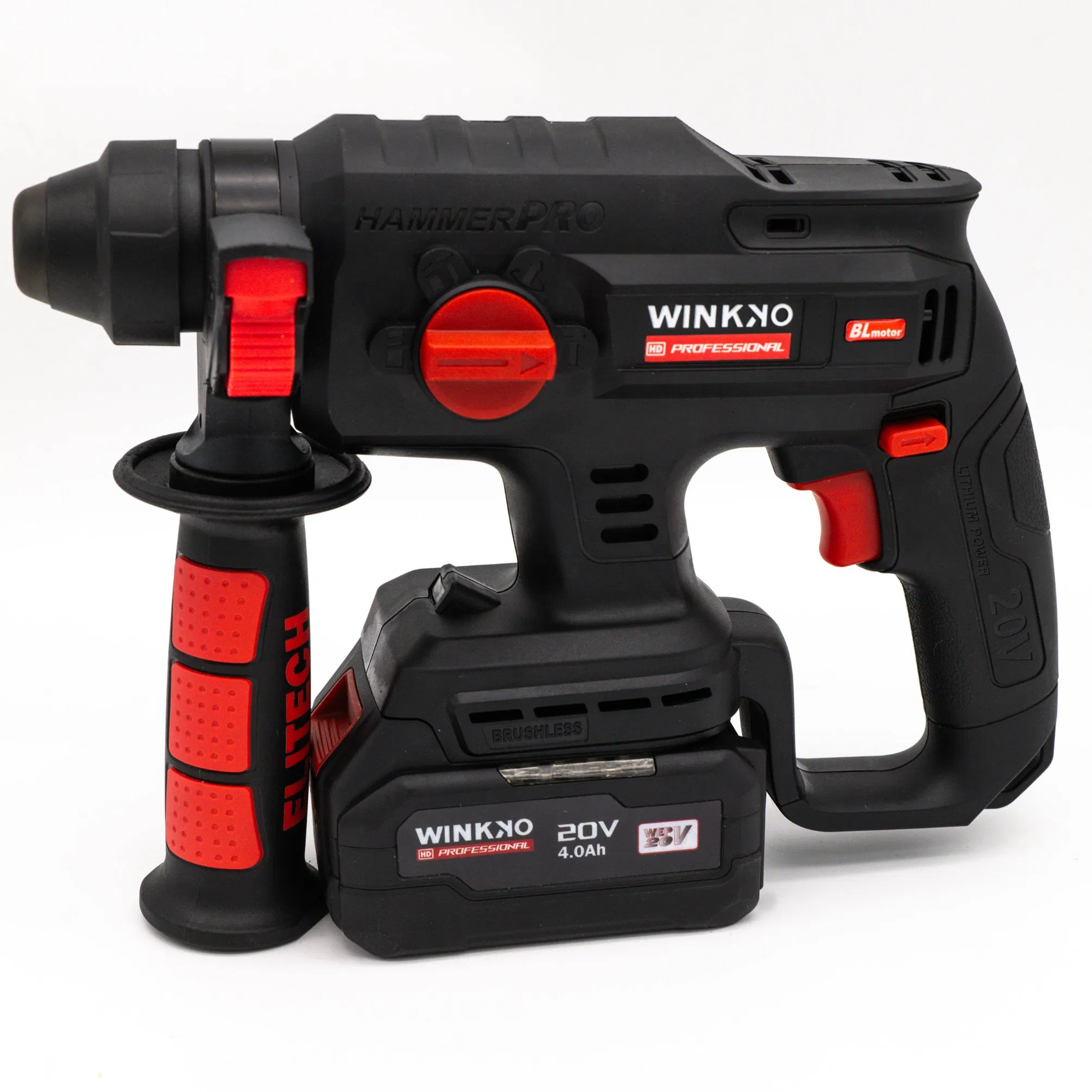 Аккумуляторный перфоратор Winkko HRH201BL, 850Вт