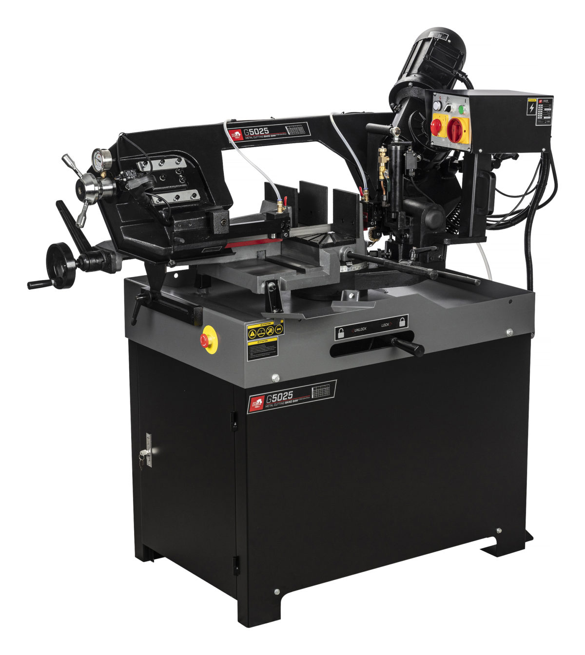 Станок ленточнопильный полуавтоматический промышленный по металлу G5025