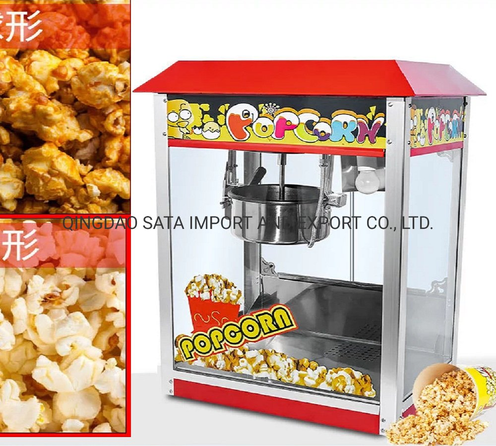 Automatic Professional Popcorn Machine for Bakery Restaurant New Condition Wheat Corn