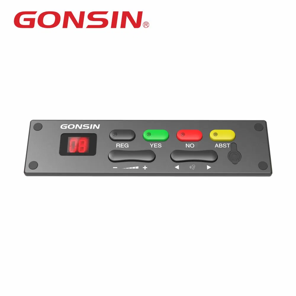 Embedded Conference System Microphone with Voting and Simultaneous Interpretation