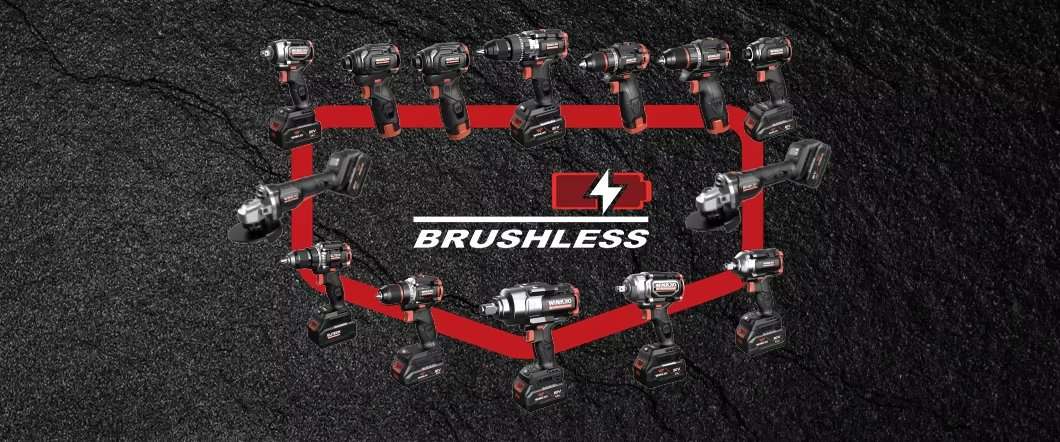 Brushless Electric 18V 20V Rechargeable Battery Accumulator Power Tool Cordless Rotary Hammer Li-ion