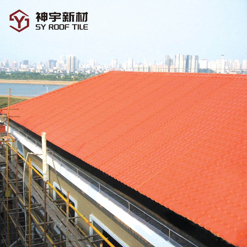 ASA Synthetic Resin Roof Tiles Corrugated PVC UPVC Plastic Roofing Sheets