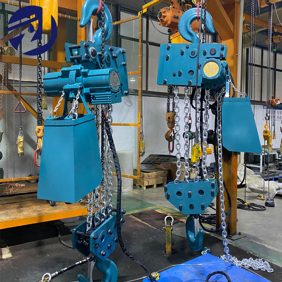 Взрывозащищенный пневматический таль 0.25-100 тонн