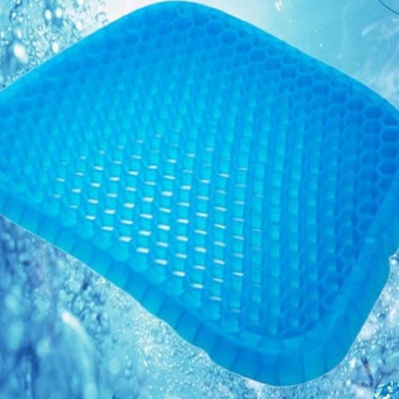 Cooling Breathable Honeycomb Design Pressure Best Orthopedic Honeycomb Enhanced Gel Cushion