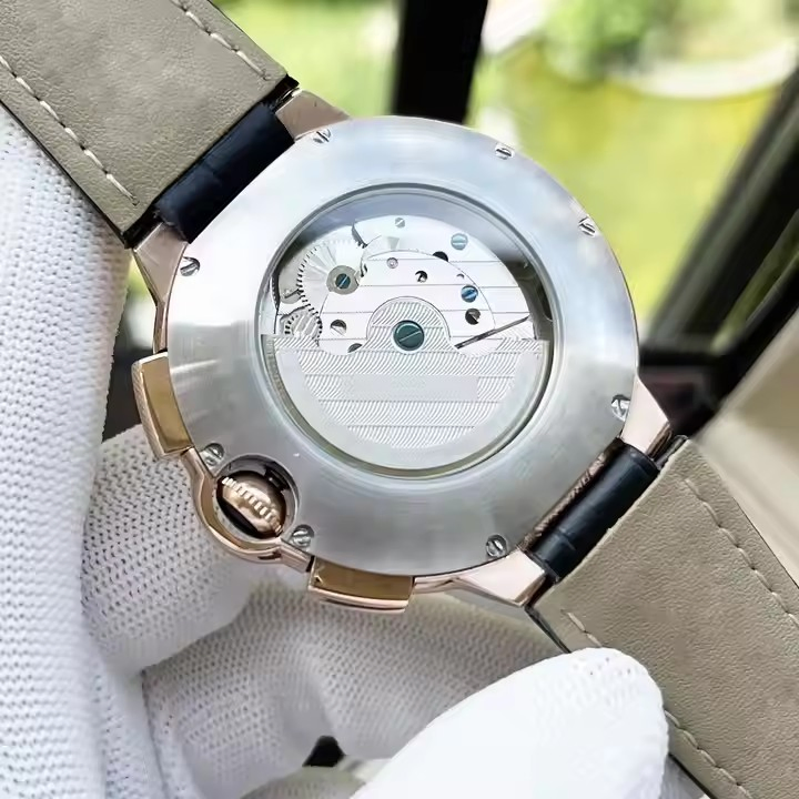 Newest Style Fashion High Quality Stainless Steel Pointer Men's Mechanical Watch