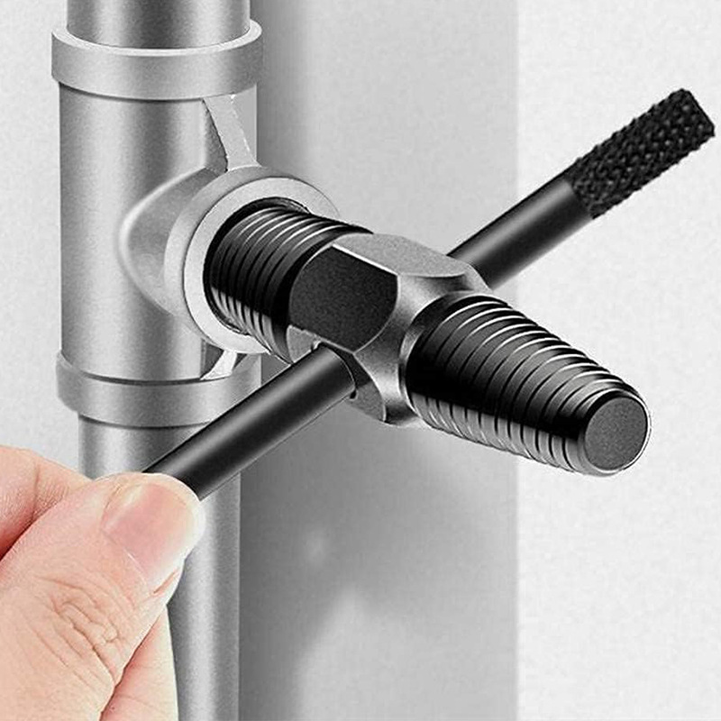 Faucet Broken Wire Remover Water Pipe Double Head Repair Screw