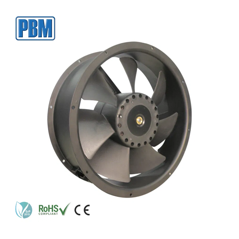 Manufacture 24V DC Axial Flow Fan with Ec Motor for Refrigeration