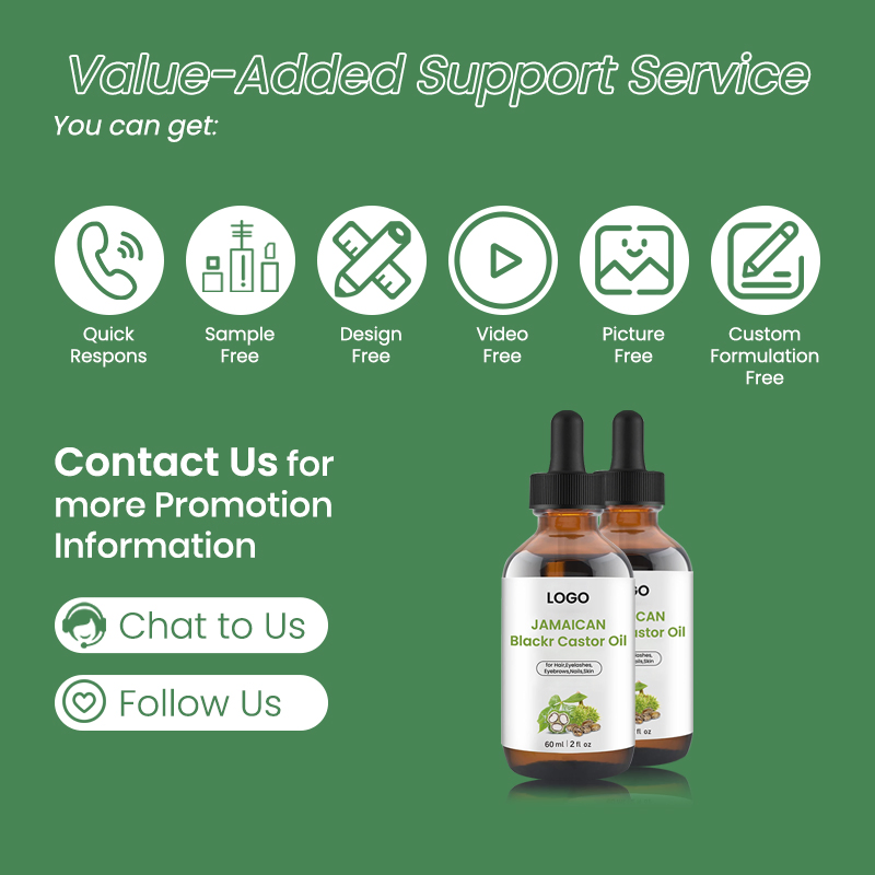 Wholesale Natural Castor Oil for Hair Eyelashes Eyebrows Nails Growth