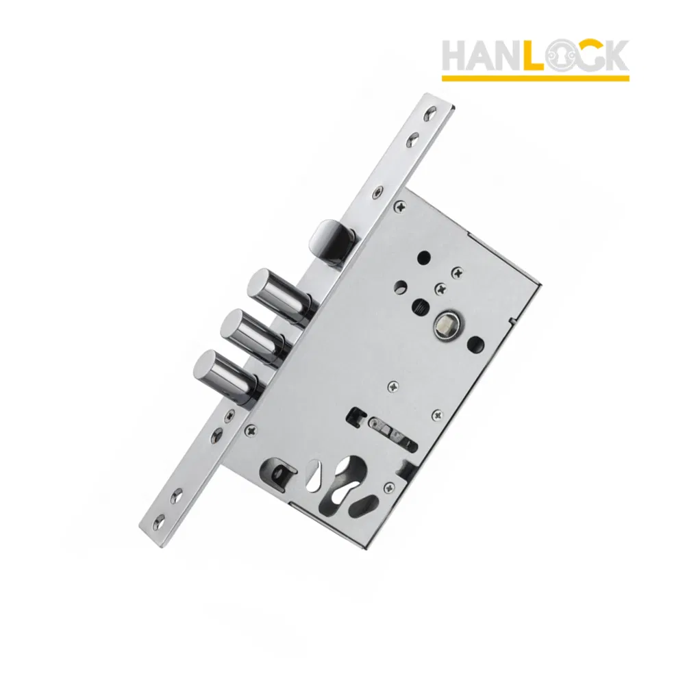 Russia Anti-Theft Mortise Master Lock 3 Cylinder Split Iron Door Lock Body