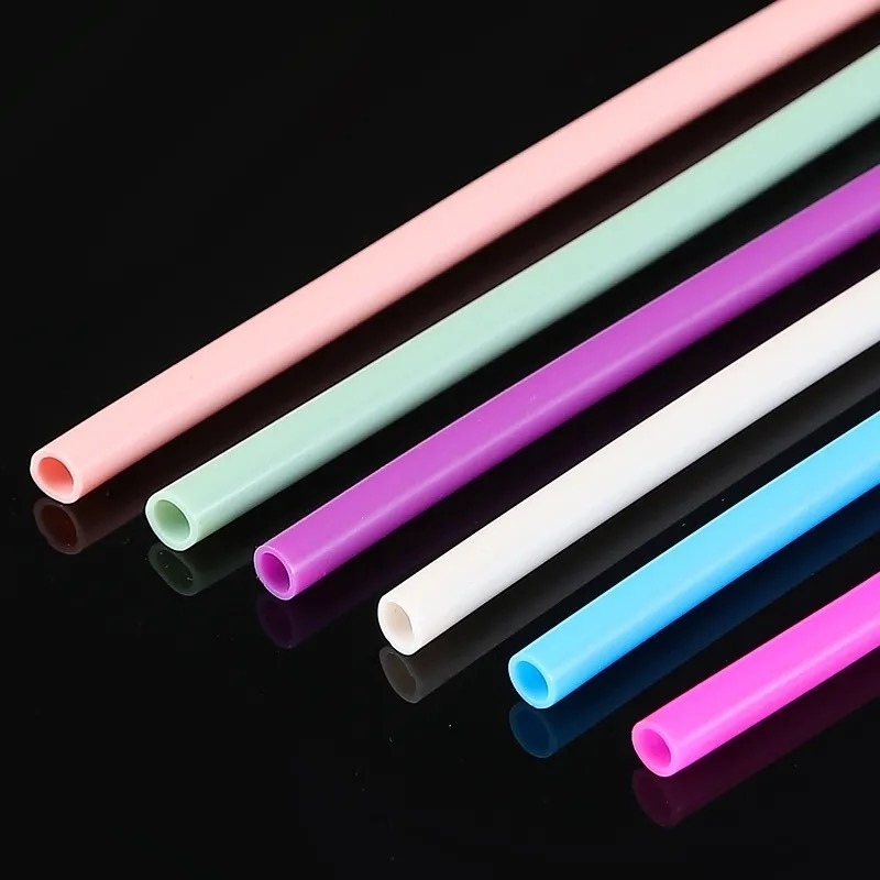 Eco Friendly Drinking Straws Travel Easy Clean Silicone Reusable Straw