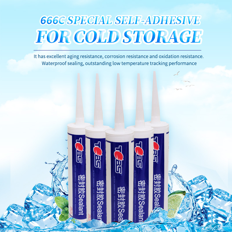 Frost-Resistant Cold Storage Sealant for Freezers and Rooms