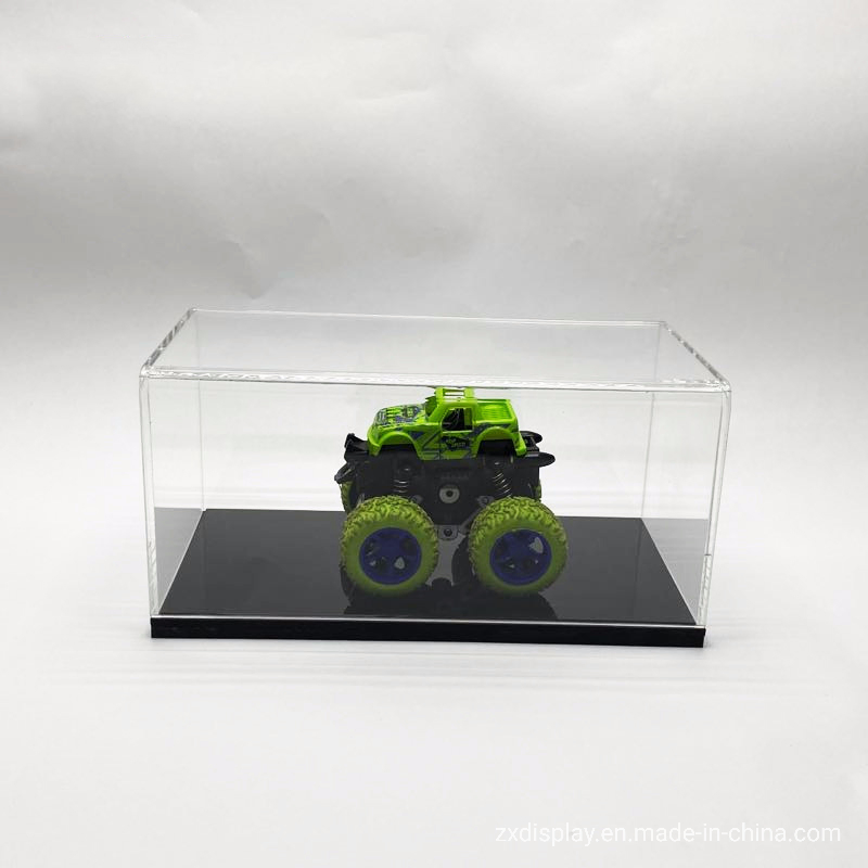 Custom Plastic Model Car Packaging Box Small Size Acrylic Display Case