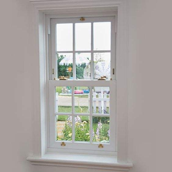 Cbmmart Modern Home Windows UPVC/Aluminum Double Glazed Glass Hung Windows