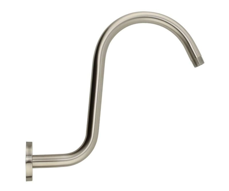 Stainless Steel Shower Accessories Chrome Finish Wall Mounted Bathroom Shower Arm Stainless Steel Shower Accessories Chrome Finish Wall Mount