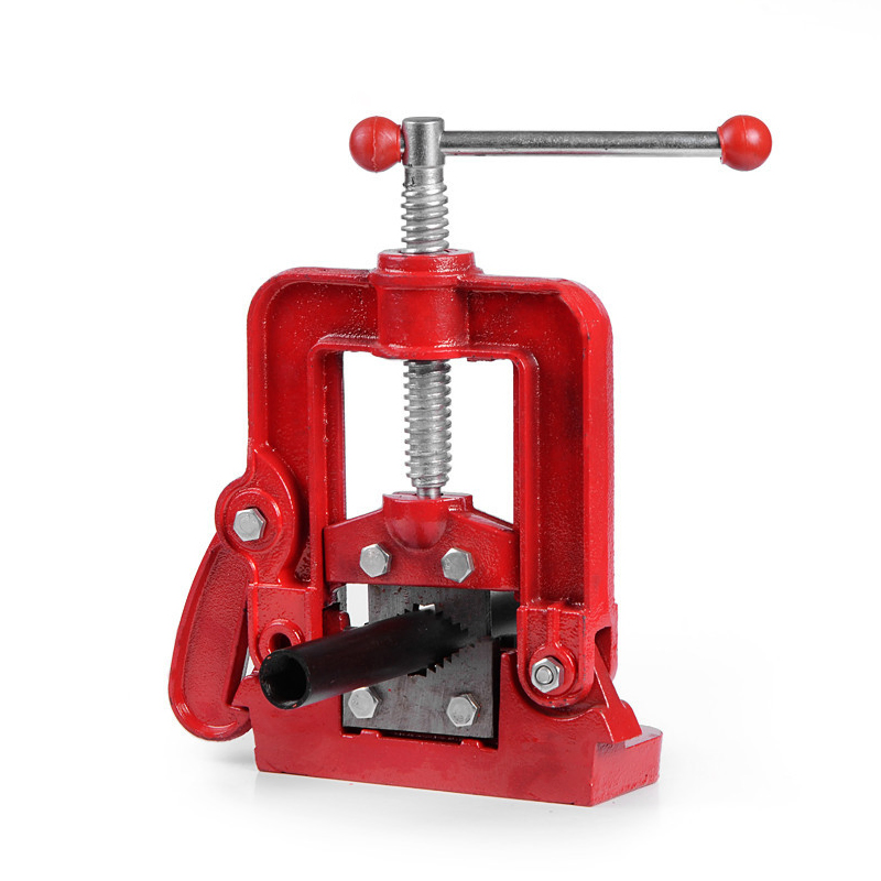 Hautine High Quality Heavy Duty Pipe Vice Self Locking