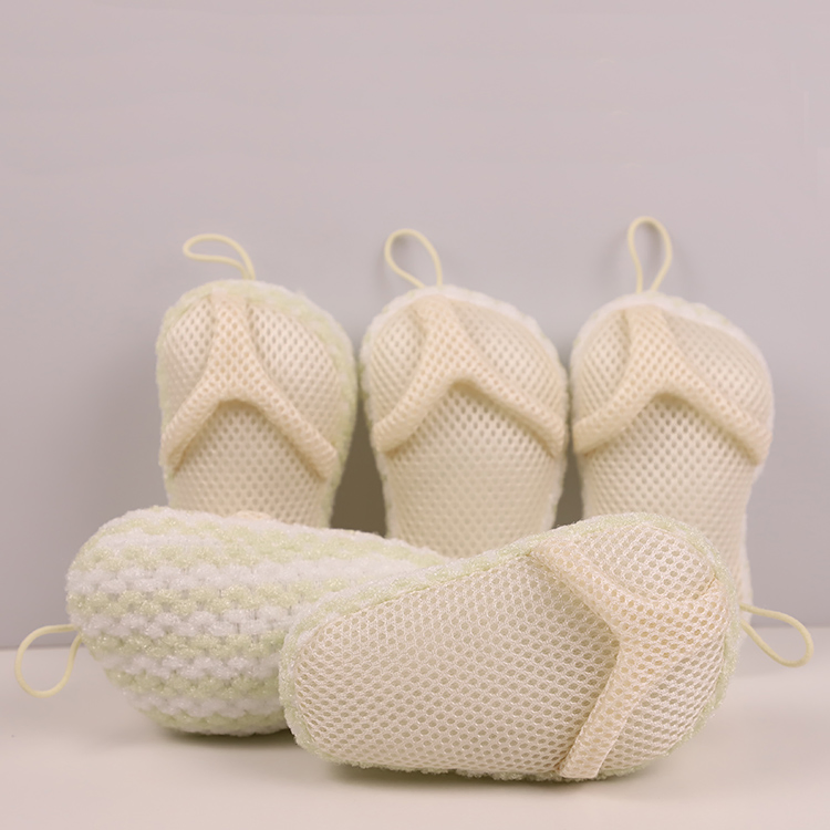 Bath Sponge Body Scrubber for Body Wash Bathroom Large Size Bathing Accessories New Design Soft Skin Care Exfoliating Bath Sponge