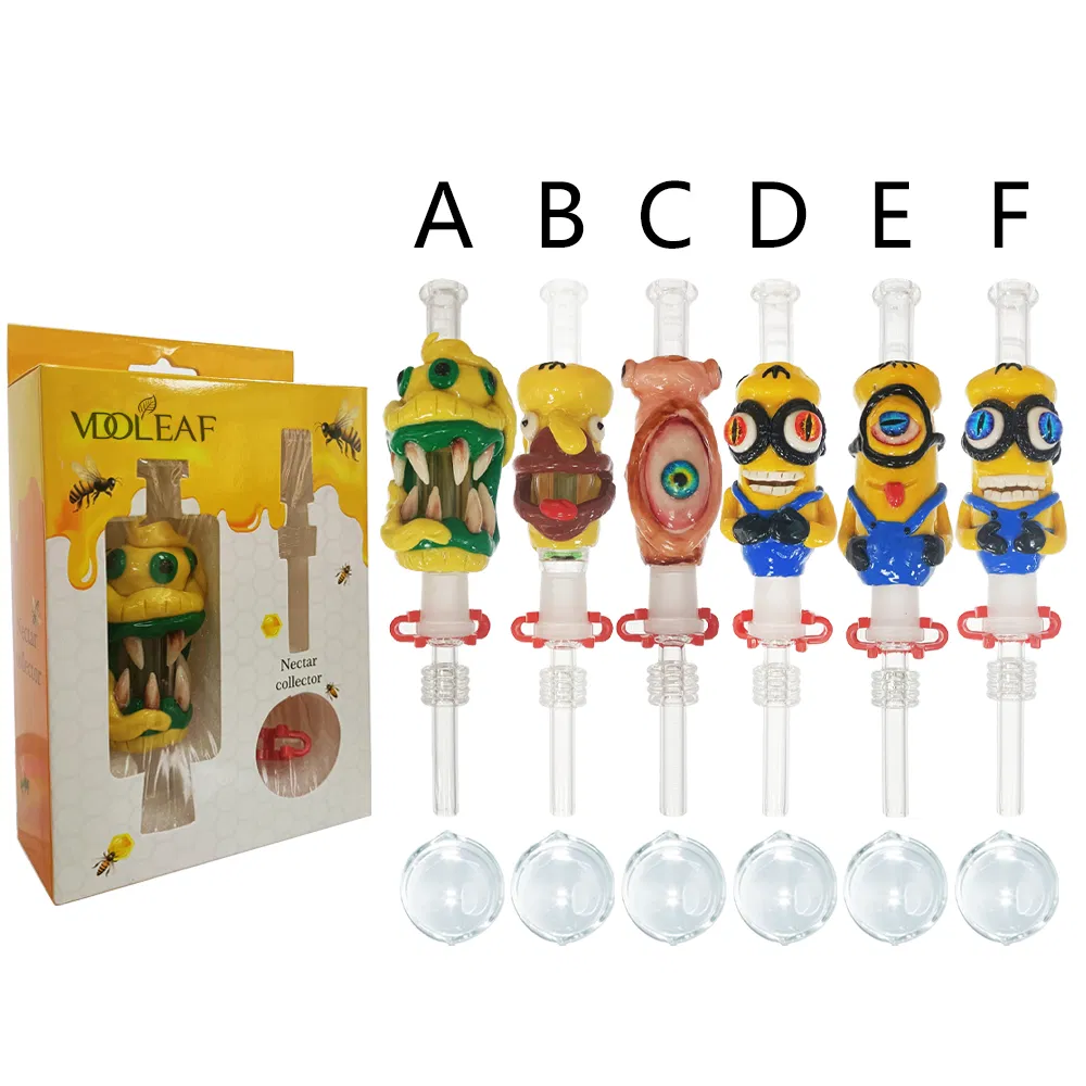 Nectar Collector Silicone Straw for Dabs Rig Low MOQ for Wholesales