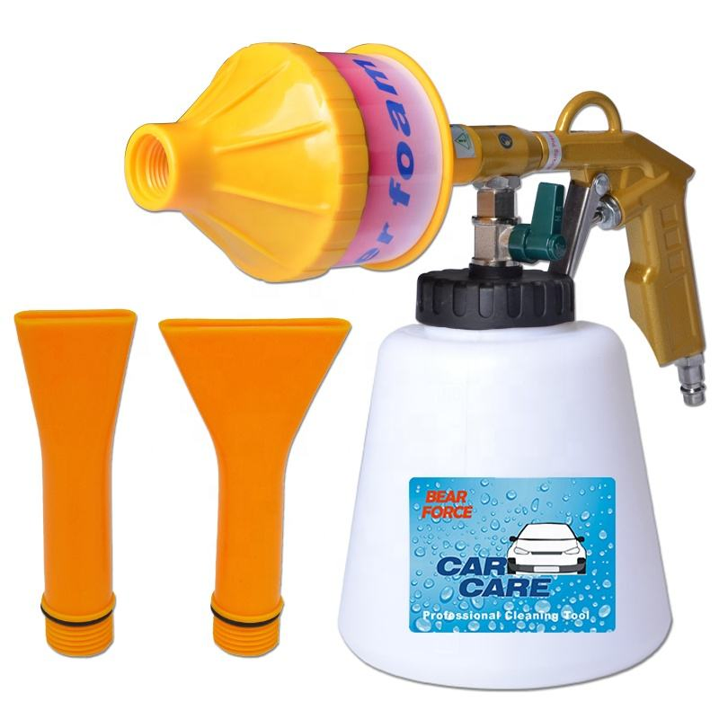 Tornado Foam Gun Pneumatic Air Car Wash Cleaning Gun Foam Sprayer Air Compressor Espuma Tool