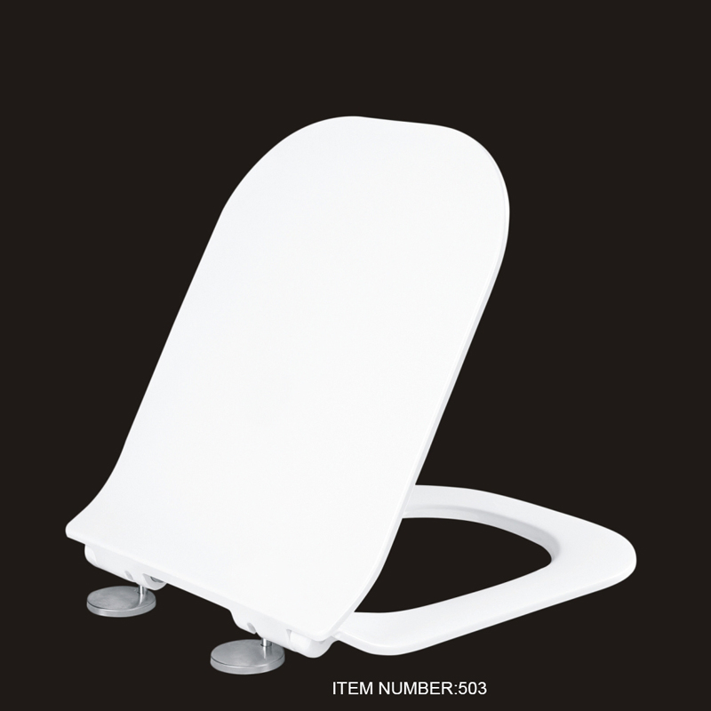 Slim UF Toilet Seat Cover Slow-Down Close Comfortable Toile Lid