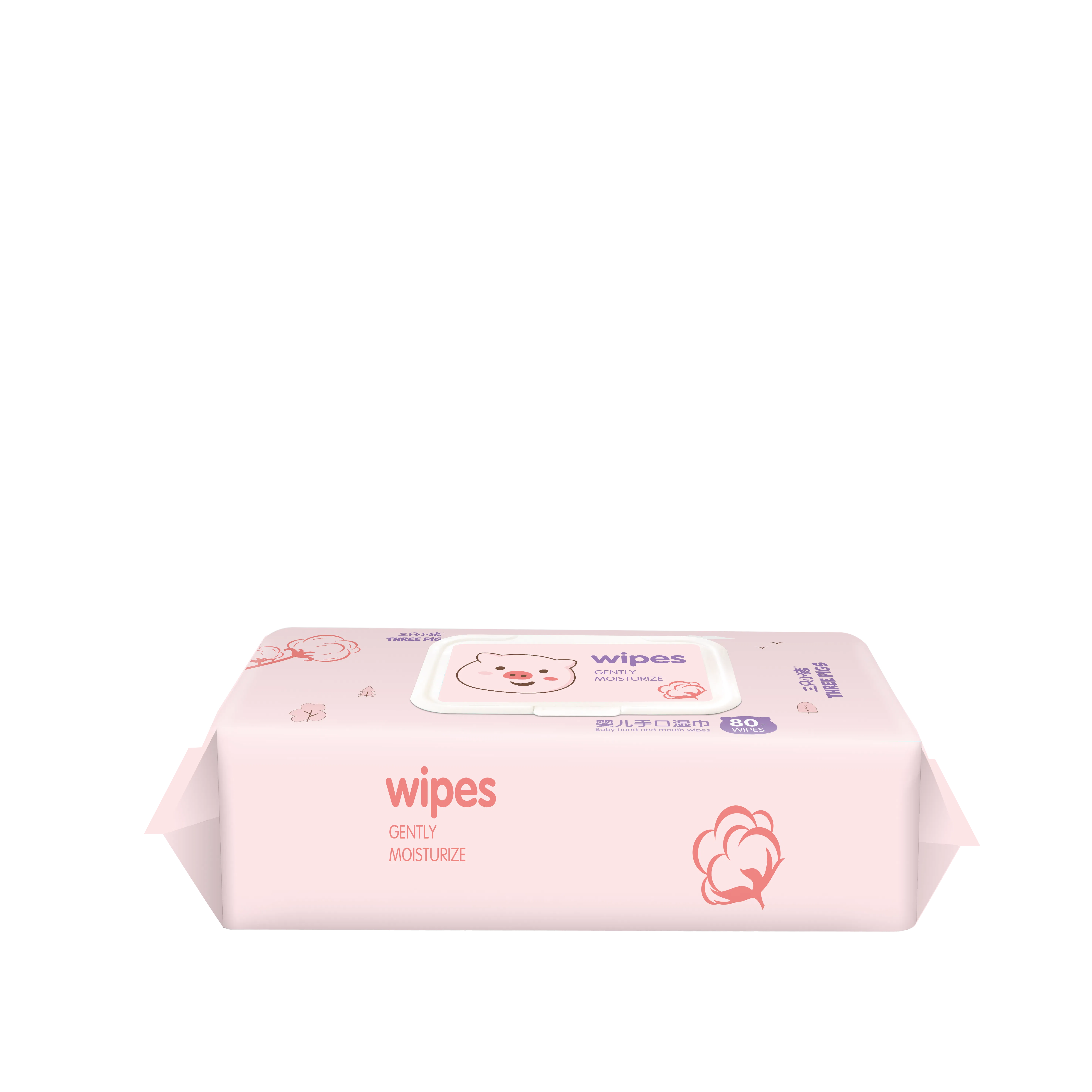 Premium Bamboo Cleaning Wipe, Baby Wet Wipe with Organic Biodegradable Hypoallergenic Materials