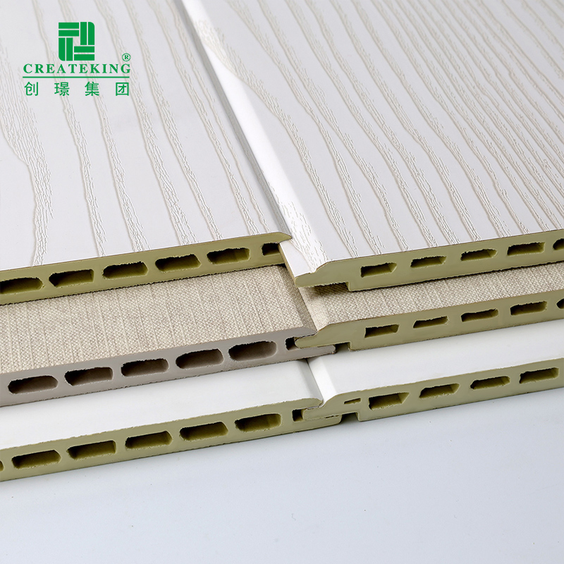 China Supplier Customized 600mm Width Premium WPC Wall Panels Integrated Wall Panels