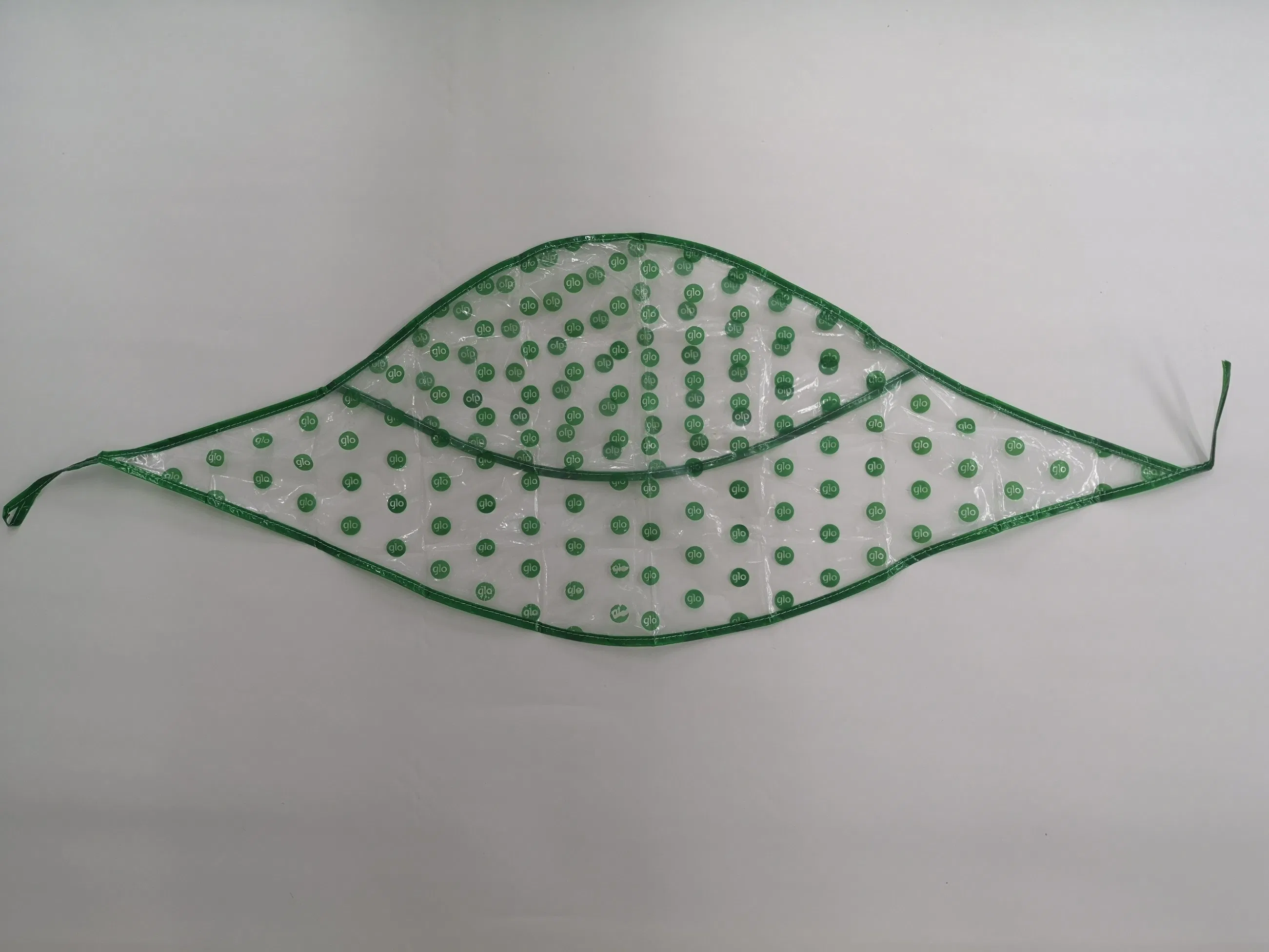 Transparent PE Printing Rain Hat