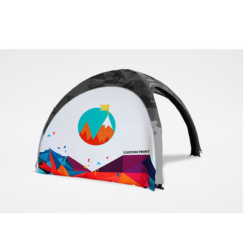Custom Logo Printed Tent 4 X 4m Gazebo Inflatable Sealed Air Tent High Quality Air Tent Easy Setup Marketing Advertising Inflatable Dome Event Tent