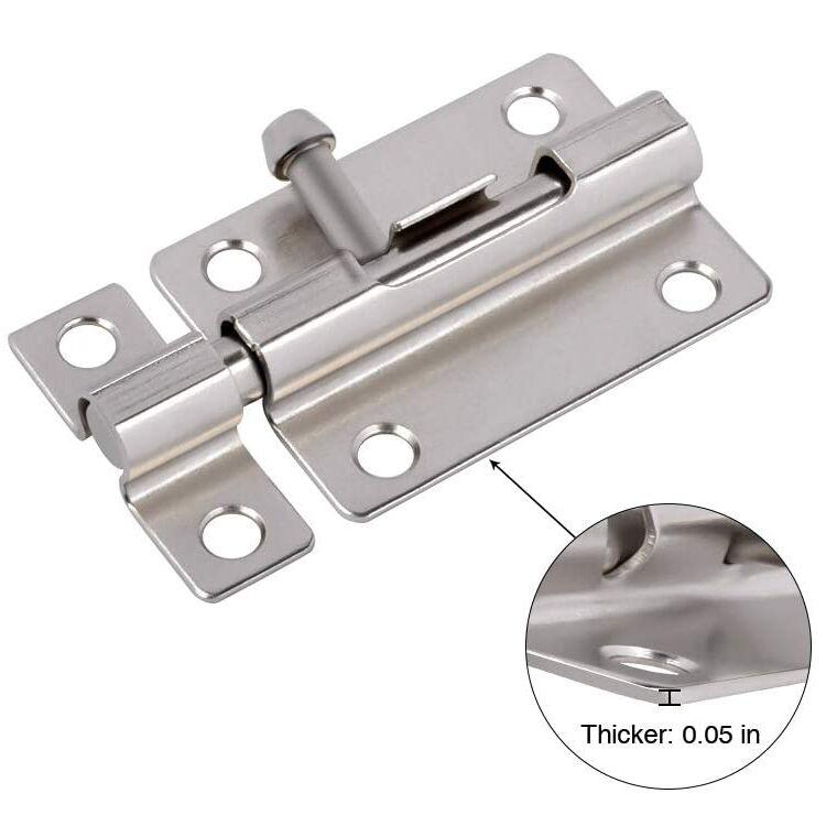 Securing Internal Doors Chrome Door Bolt
