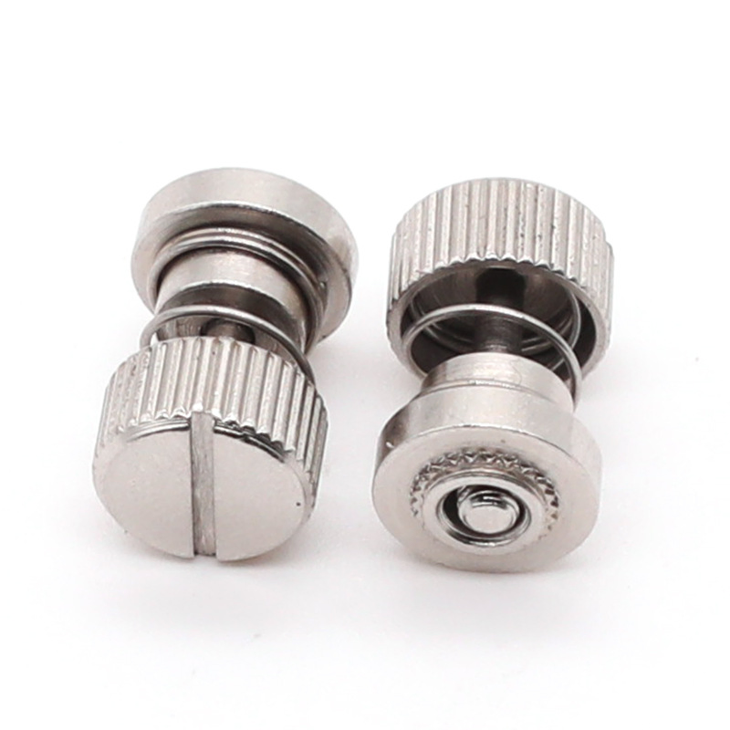 M2.5 M3 M4 M5 M6 Low Profile Knob Spring-Loaded Captive Panel Fastener Screw PF30 PF31 PF32