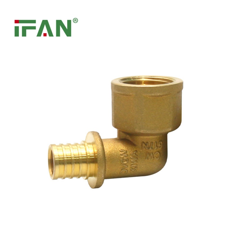 Ifan Professional Supply Brass Fittings ISO15875 Pex Pipe Fitting Plumbing Brass Pipe Fitting