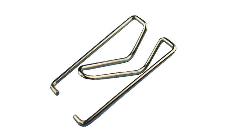 Hongsheng Wire Forms Clothespin Spring Retaining Metal Binder Clips with Hook