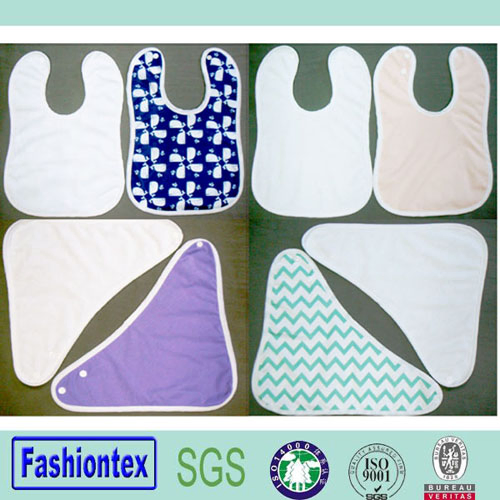Hot Sale Super Soft Cotton Waterproof Baby Bib Bandana Bib