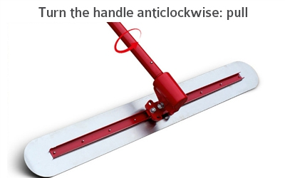 Manganese Steel Bull Ground Concrete Float