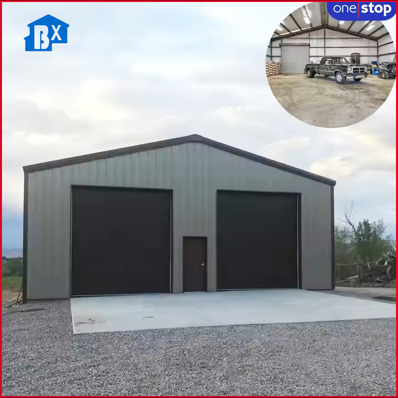 Durable Compact Steel Frame Garage for Ultimate Vehicle Protection Weather-Resistant Compact Garage with Steel Frame for All Seasons