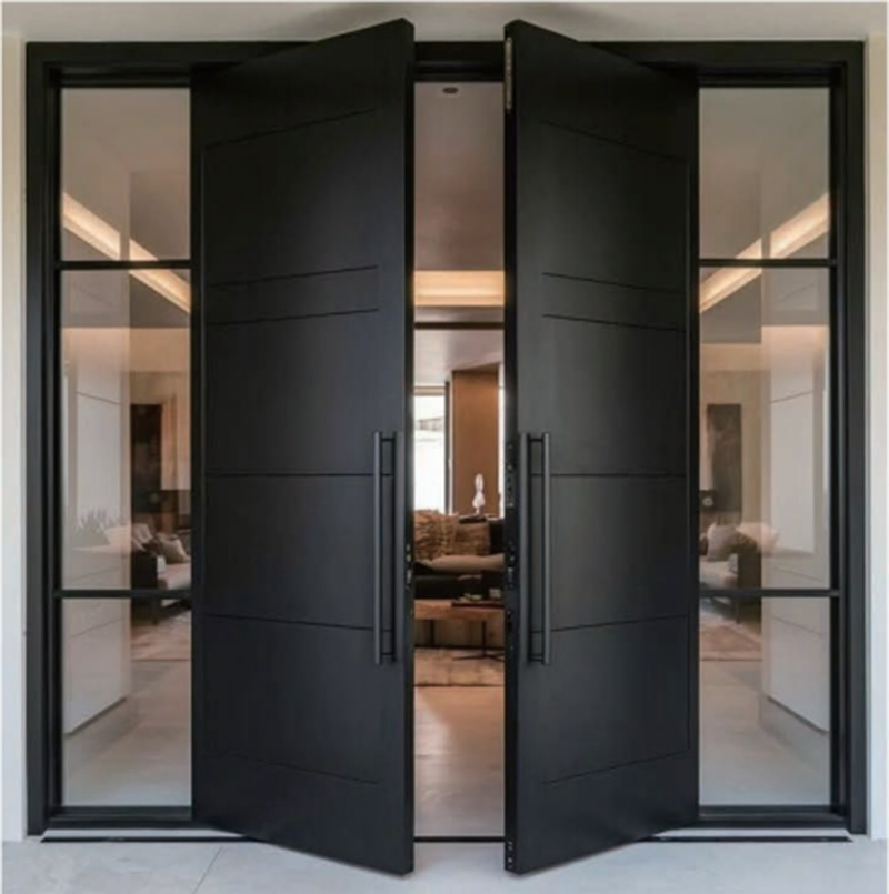 M8 Heavy-Duty Full-Aluminum Pivot Door