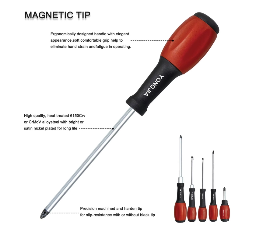 Phillips Magnetic Hand Repair Tool Screw Driver
