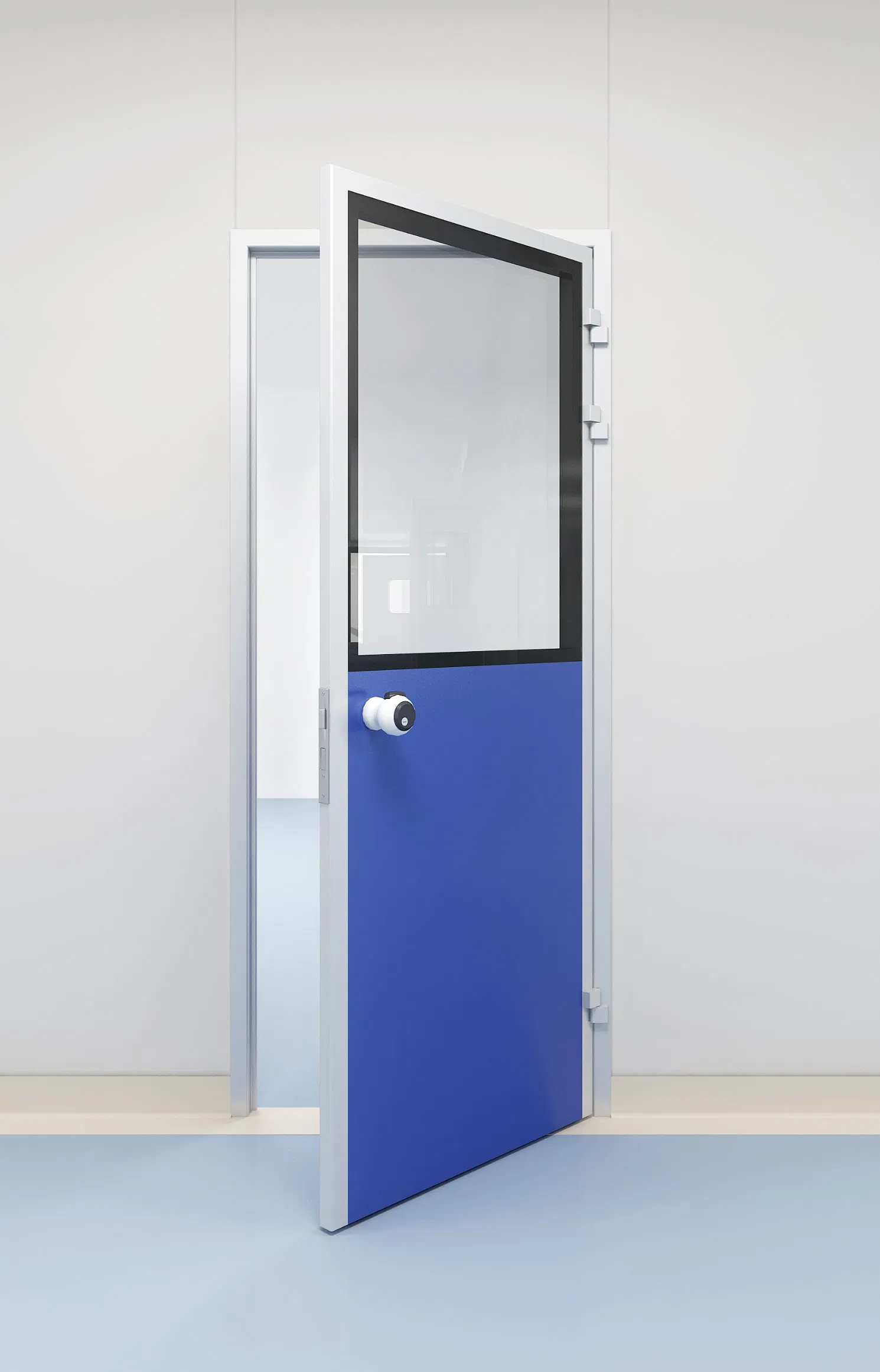 Cleanroom Door/Automatic Steel Purification Door/Airtight Door/Single Open Steeldoor