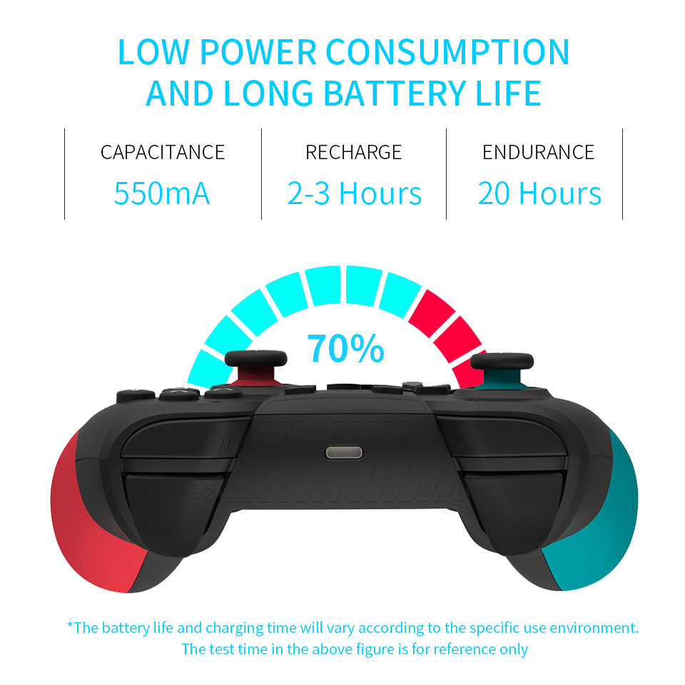 Custom Manufacturer Gamepad Wireless Joysticks Gaming Controller for Switch Lite/PRO