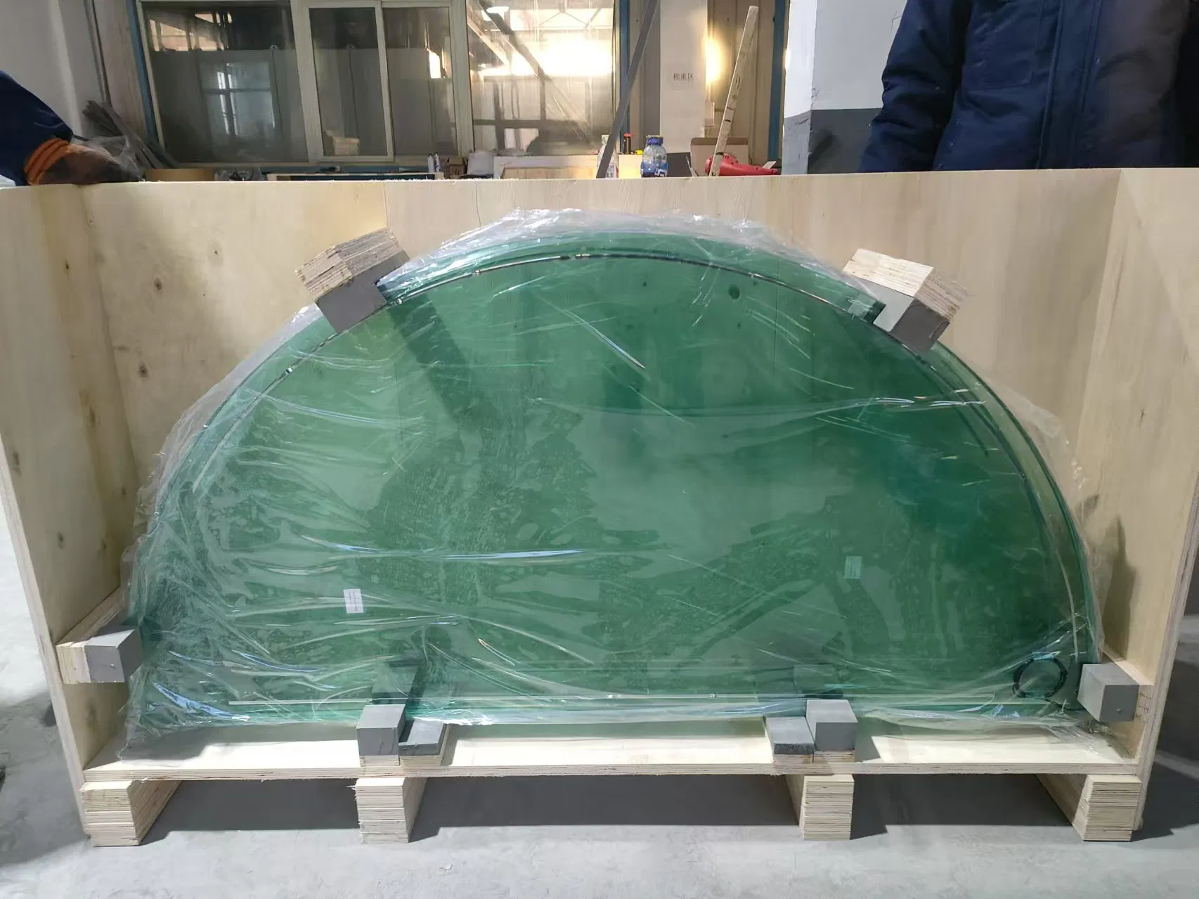 Low E +Heated Glass for Wine Cabinet