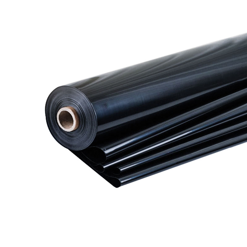HDPE Geomembrane Black Plastic Rolls for Shrimp Hatchery Fish Pond