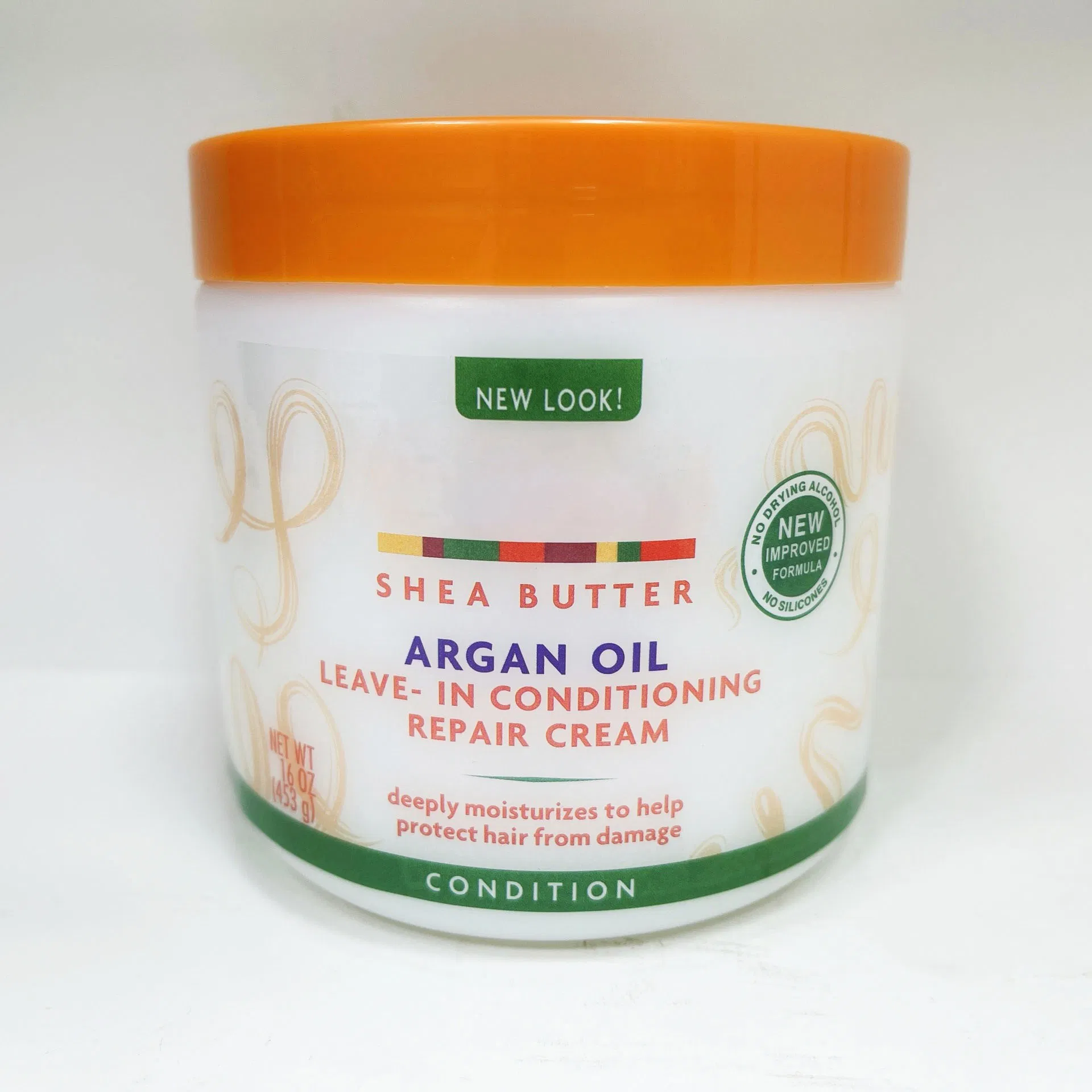 Private Label Moisturizing Hair Mask Organic Shea Butter Argan 453G Keratin Hair Mask for Hair Growth