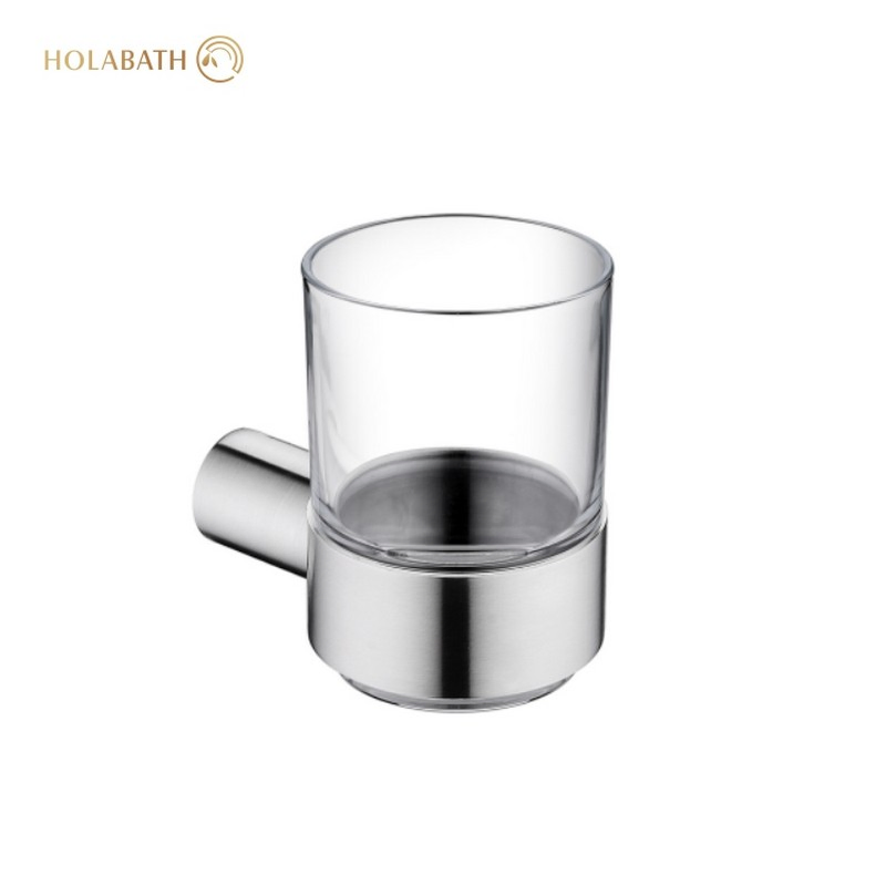 Держатель для стакана и зубных щеток из нержавеющей стали