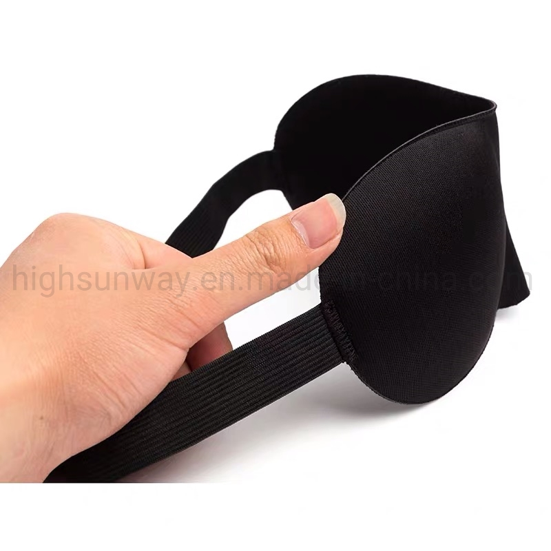 Cosmetic High Quality Disposable Neoprene Nylon OEM 3D Soft Comfortable Breathable Silk Sleep Eye Patch Mask