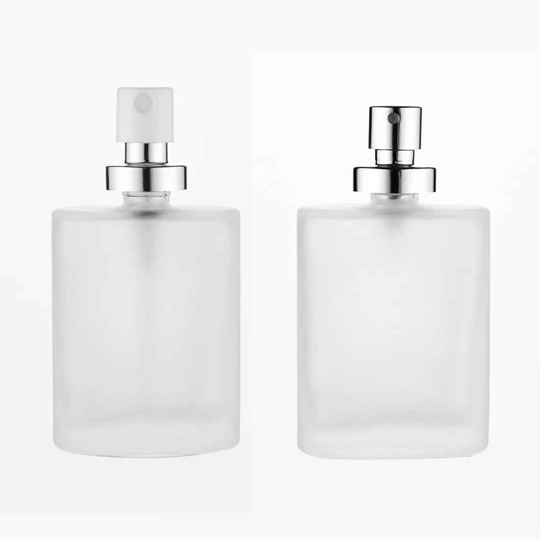 Wholesale 15 18 20mm Fine Mist Sprayer Shiny Silver Mini Aluminum Crimp Perfume Spray Pump for Perfume Bottle Cap