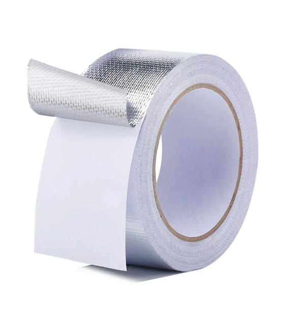 Foil-Glass Cloth Tape Flame-Retardant Adhesive Alu Aluminum Duct Tape