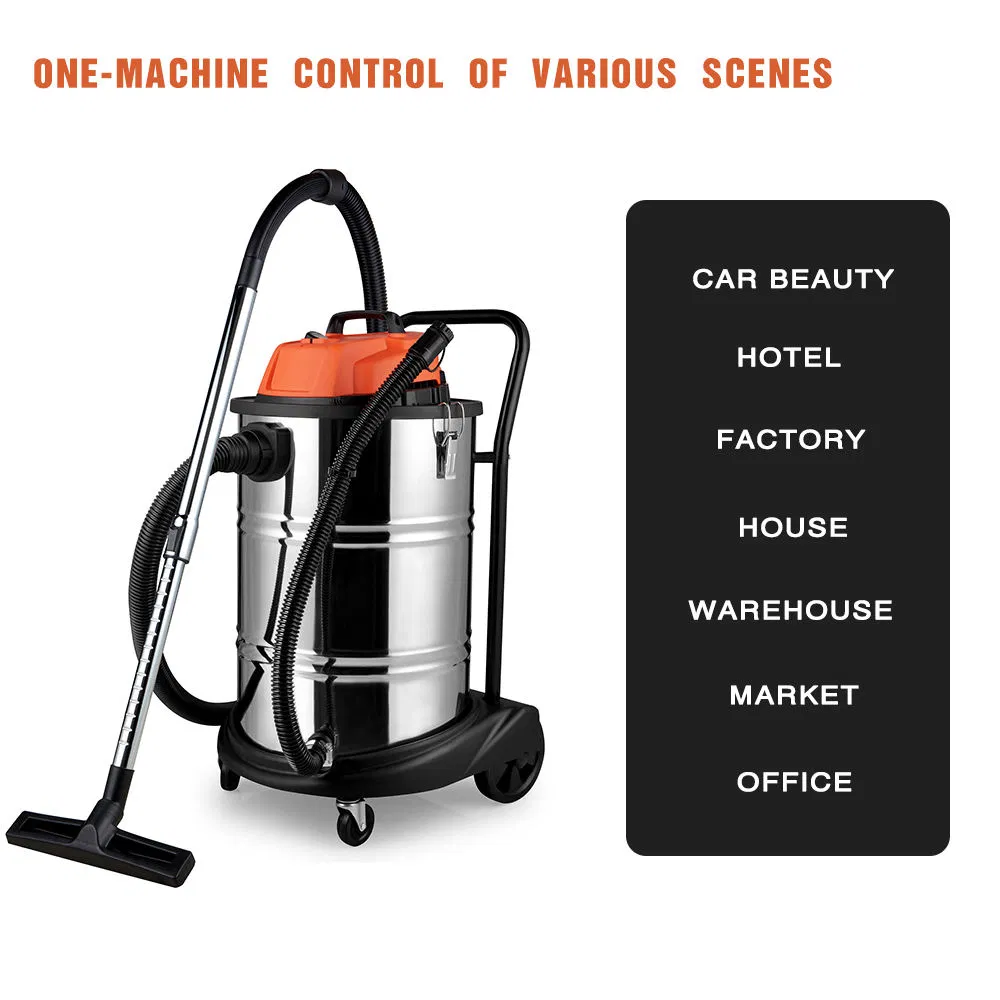 Large Capacity Industrial Heavy Dust Turnover Tank Vacuum Cleaner Wet Dry Cleaner Machine for Floor