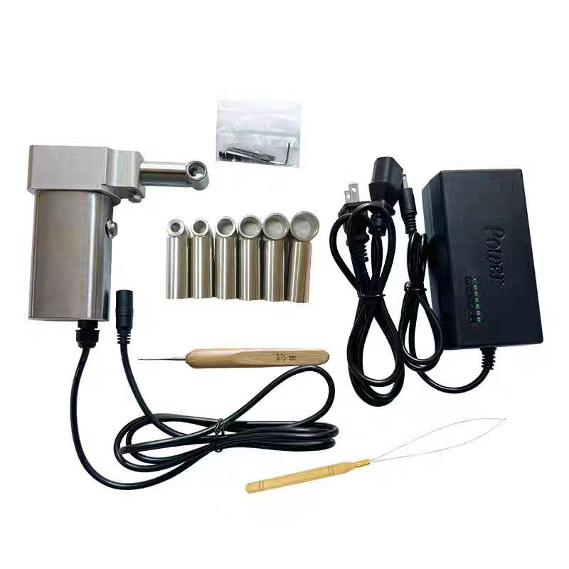 Portable Stainless Steel Automatic Dreadlocks Hair Making Machine Dreadlock Crochet Electric Machine