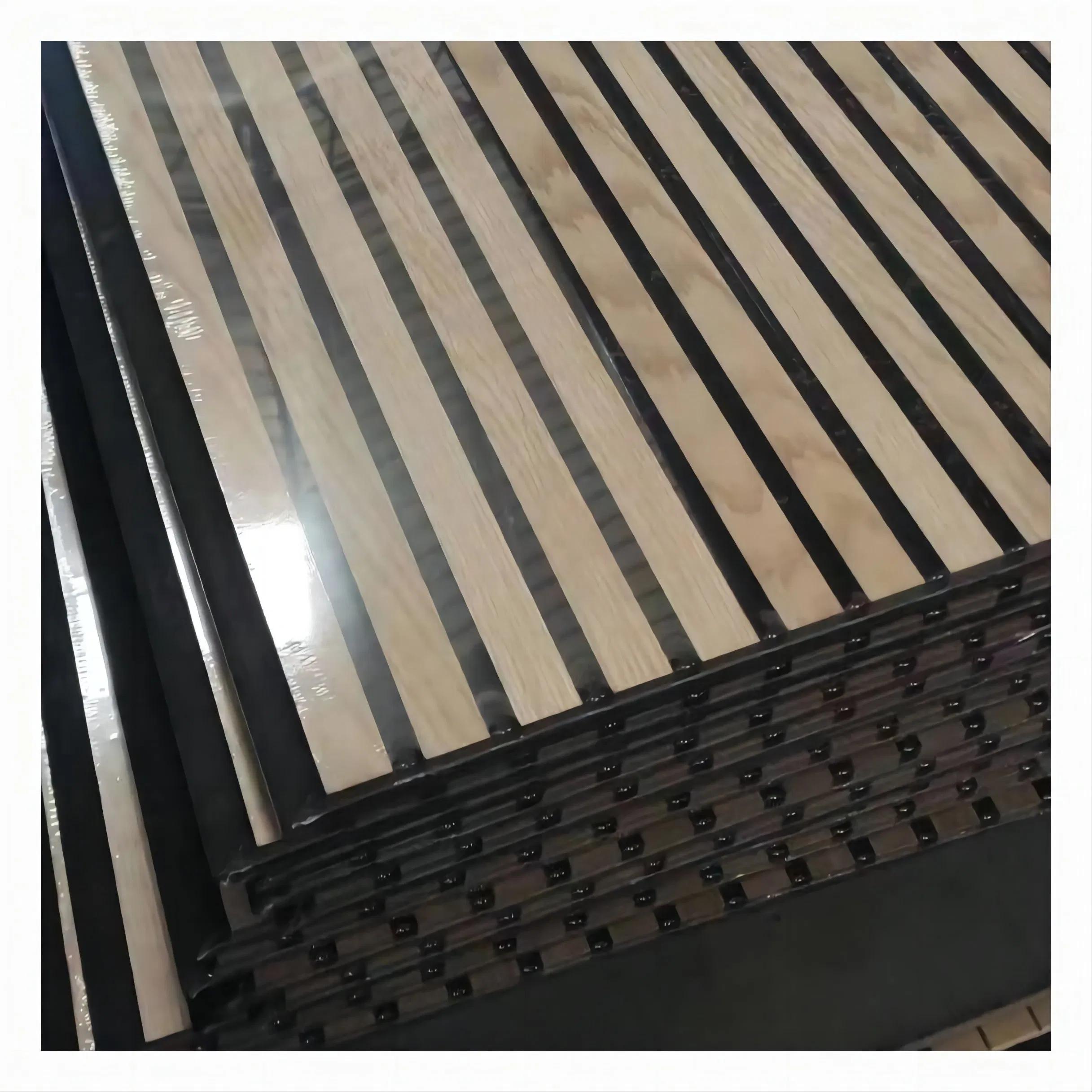 100% Polyester Fiber E0 Approved Th-Nova Home Decoration Acoustic Slat Panel